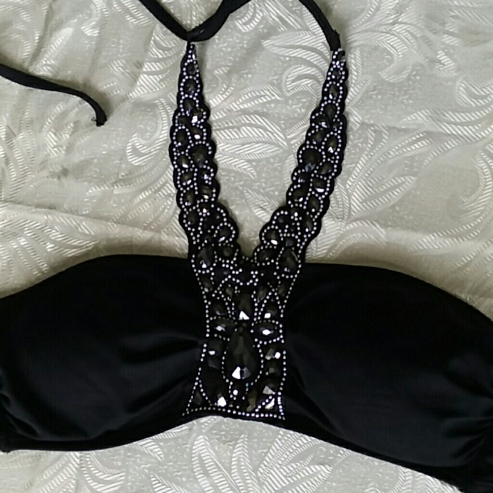 H&M halter top swimwear